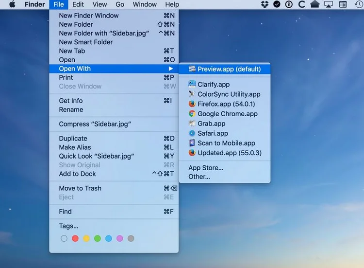 расширение arw
