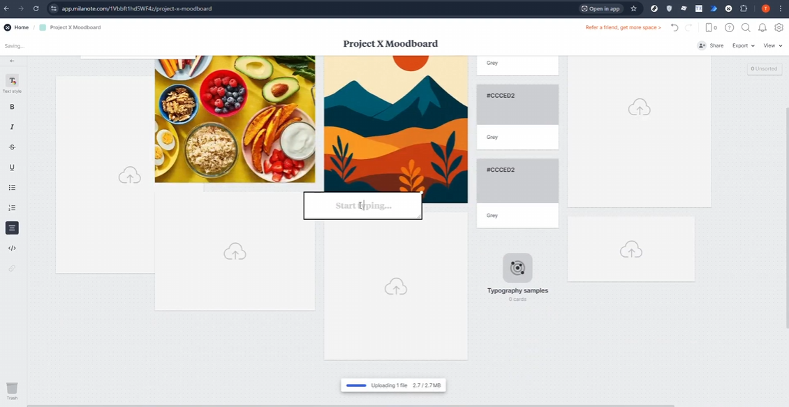 Milanote — иллюстрация