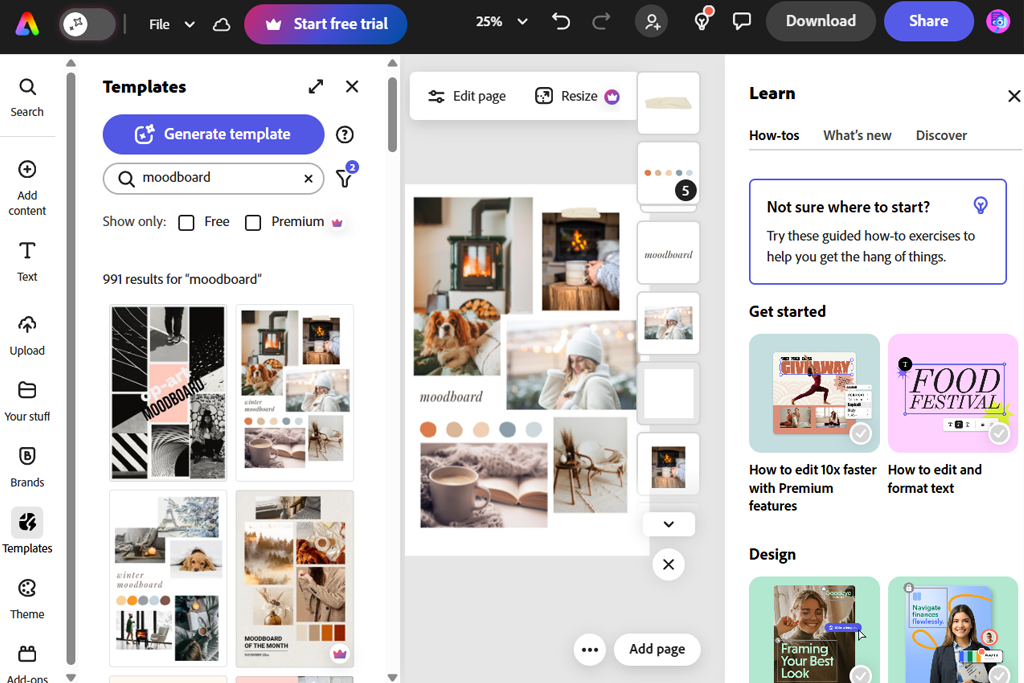 Adobe Express — иллюстрация