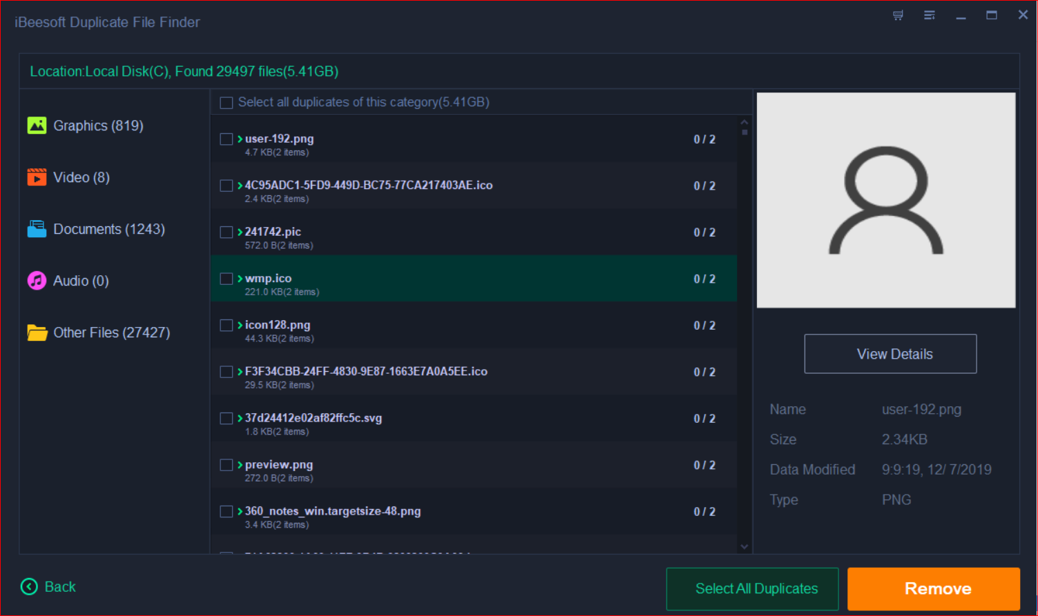 Программа iBeesoft Duplicate File Finder — иллюстрация