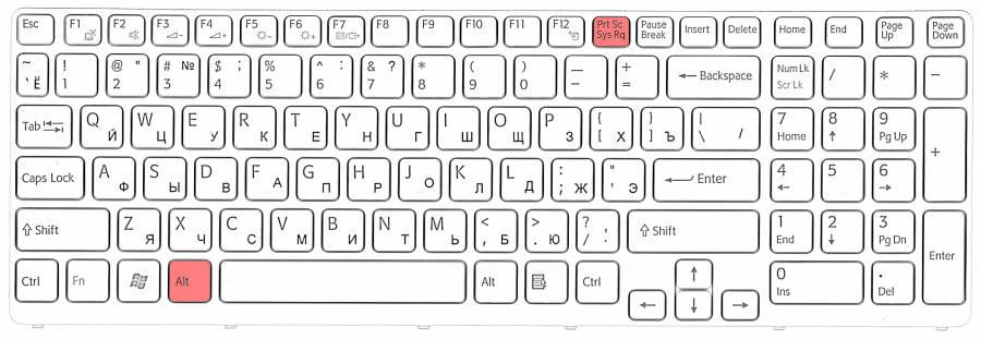 Alt + PrtSc — скриншот только активного окна — иллюстрация