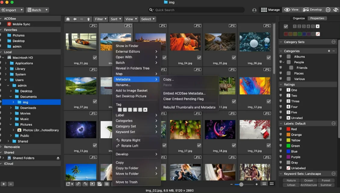 скриншот программы ACDSee Photo Editor