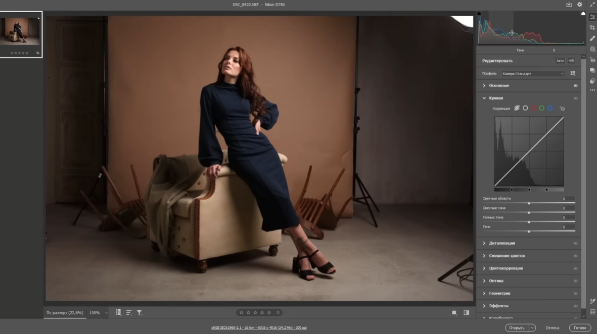 Adobe Camera RAW — иллюстрация