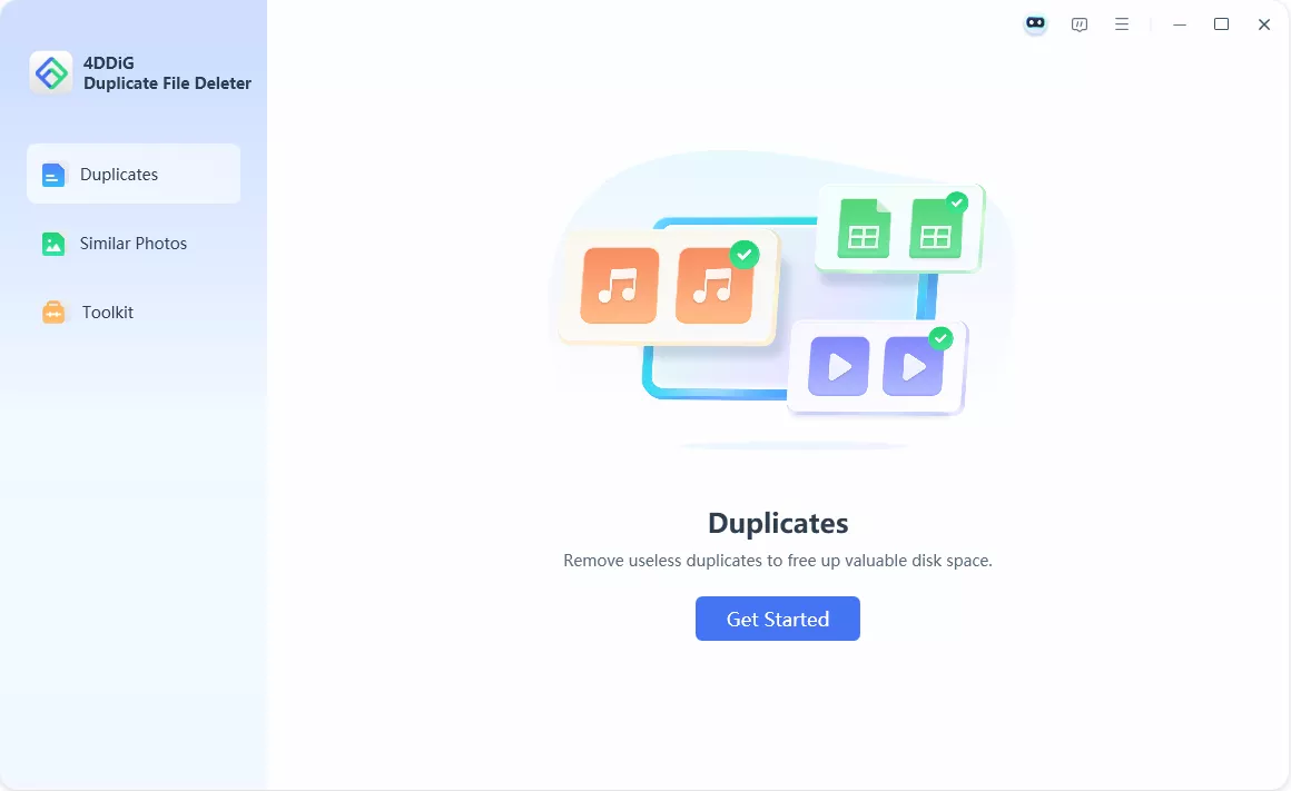 4DDiG Duplicate File Deleter — иллюстрация