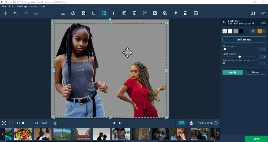 редактор Movavi Photo Editor