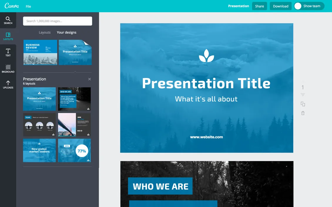 онлайн-сервис Canva