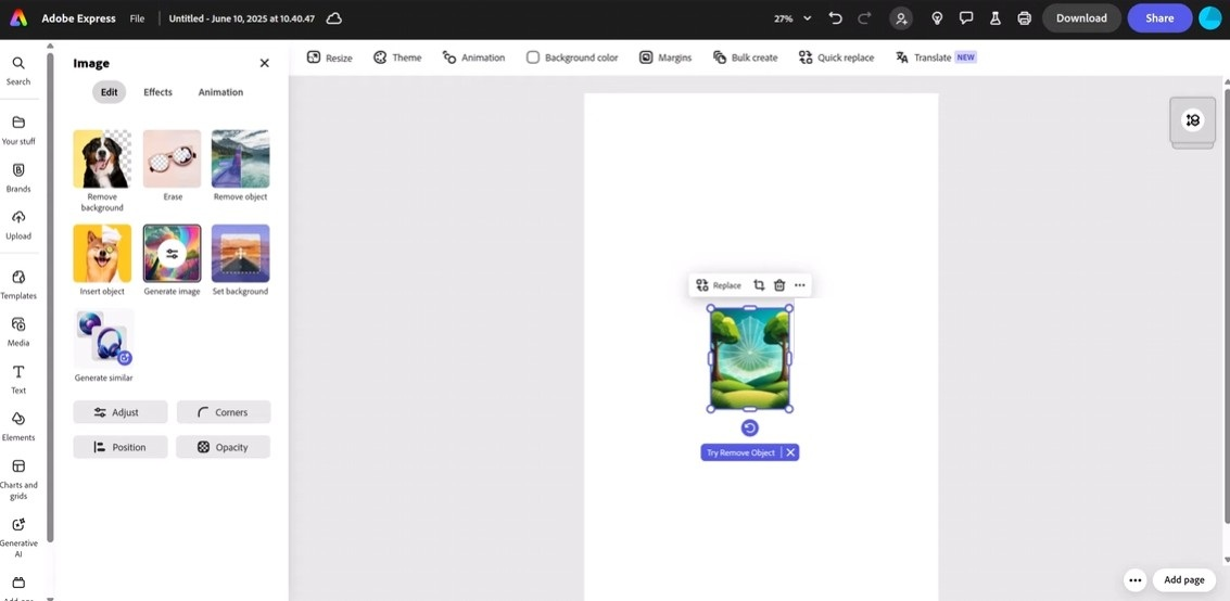 Adobe Express — иллюстрация