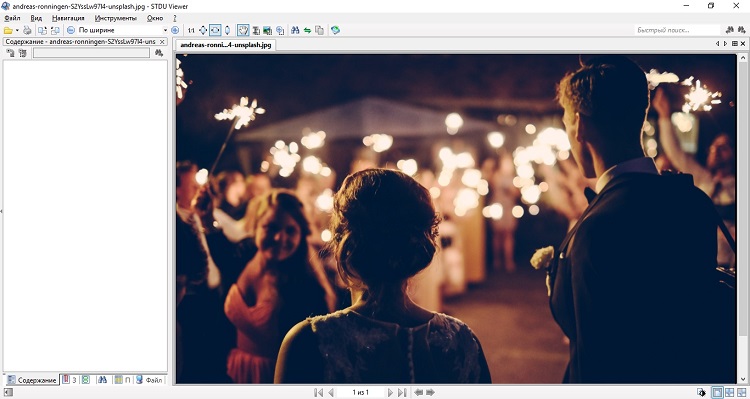 Скриншот бесплатного просмотрщика Stdu Viewer