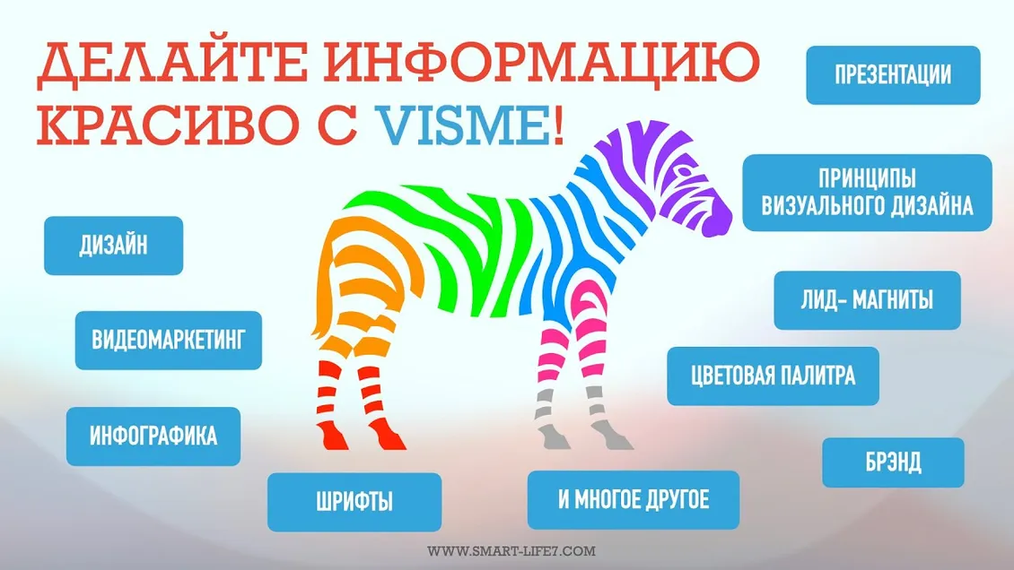 Видеообзор программы Visme
