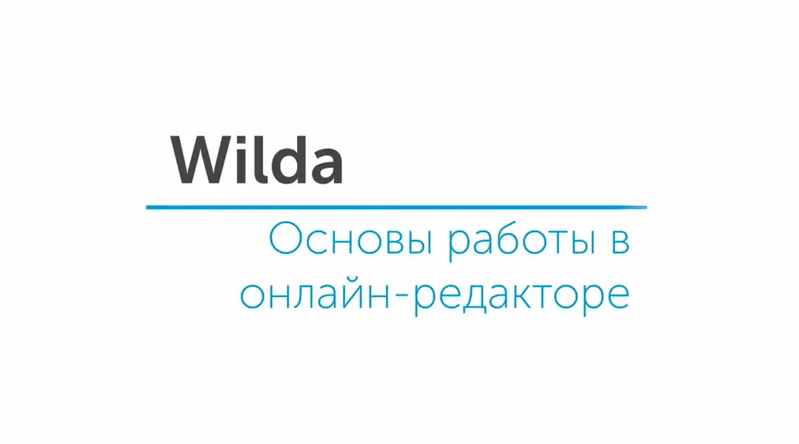 Видеообзор Wilda